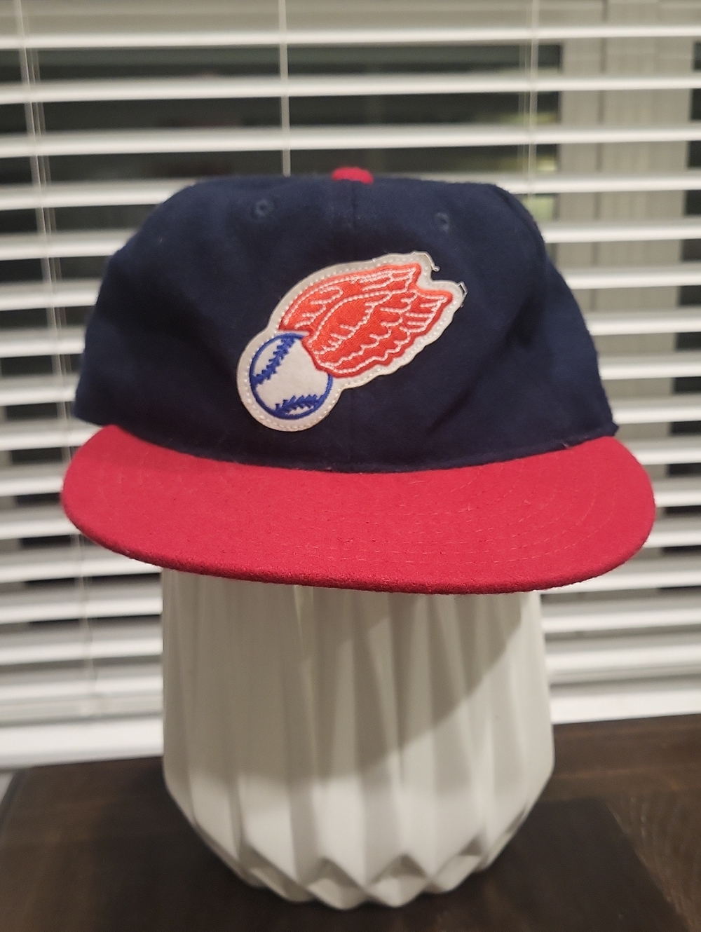 Ebbets Field Flannels Rochester Red Wings 1950 MADE IN USA Wool Baseball Cap